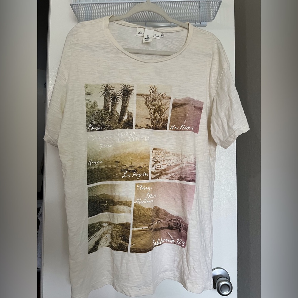 H&M Cream T-Shirt